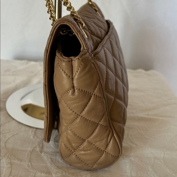 Michael Kors Brown Quilted Shoulder Bag - Picture 6 of 16